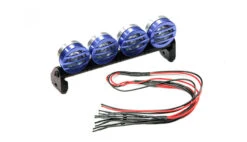 Dachscheinwerfer Set Metall 4 Scheinwerfer Inkl. LEDs