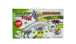 Magic Traxx Dino-Park, Mit Brücke, MiniSet 108-teilig -Modellauto Deutschland Verkaufs-Shop 100652 05