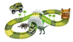 Magic Traxx Dino-Park, Mini Set Mit Tunnel 109-teilig