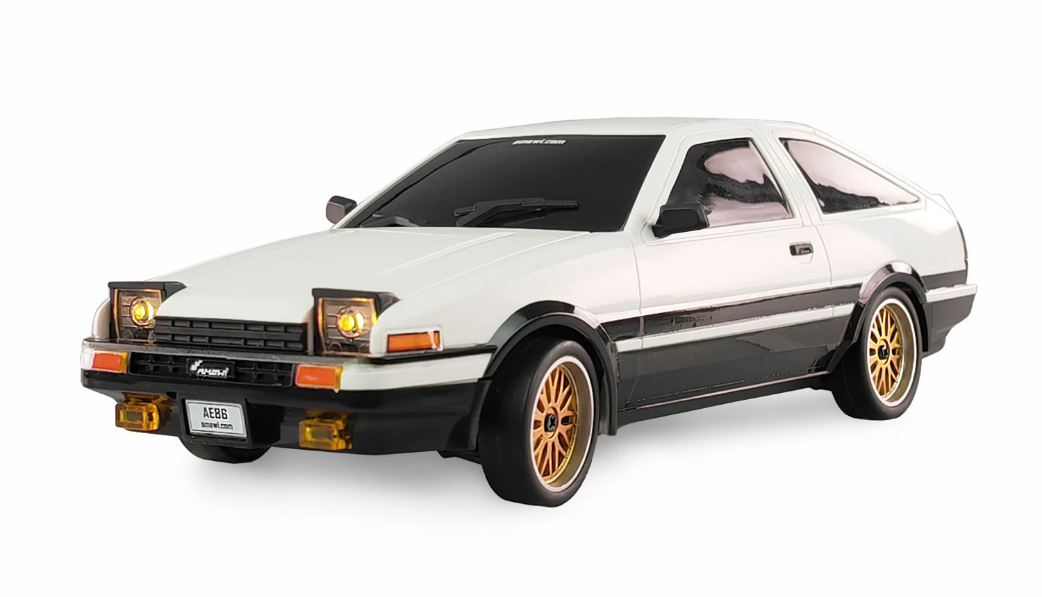AE86 Sprinter Trueno Scale Drift Racing Car 1:18 RTR Weiß 1 AE86 Sprinter Trueno Scale Drift Racing Car 1:18 RTR Weiß