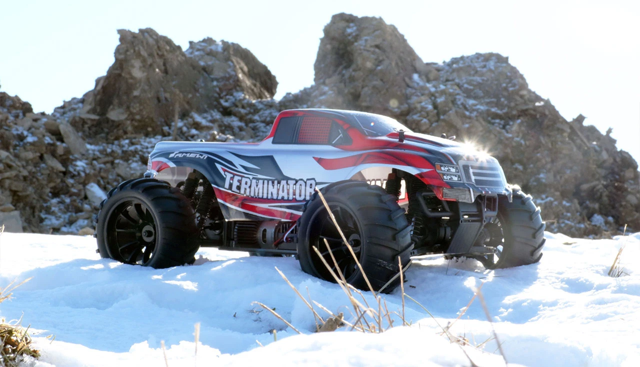 Terminator Monstertruck Brushed 4WD 1:10, RTR 9 Terminator Monstertruck Brushed 4WD 1:10, RTR – Bild 9