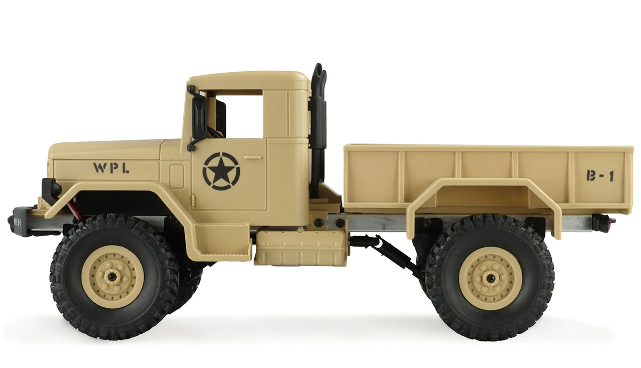 U.S. Militär Truck 4WD 1:16 RTR Sandfarben + Uhr 2 U.S. Militär Truck 4WD 1:16 RTR Sandfarben + Uhr – Bild 2