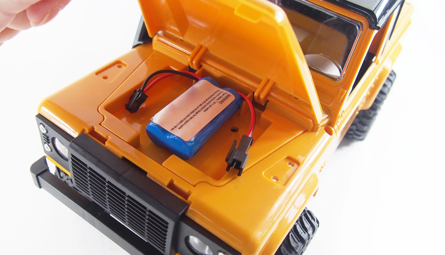 Pick-Up Crawler 4WD 1:12 RTR Gelb 4 Pick-Up Crawler 4WD 1:12 RTR Gelb – Bild 4