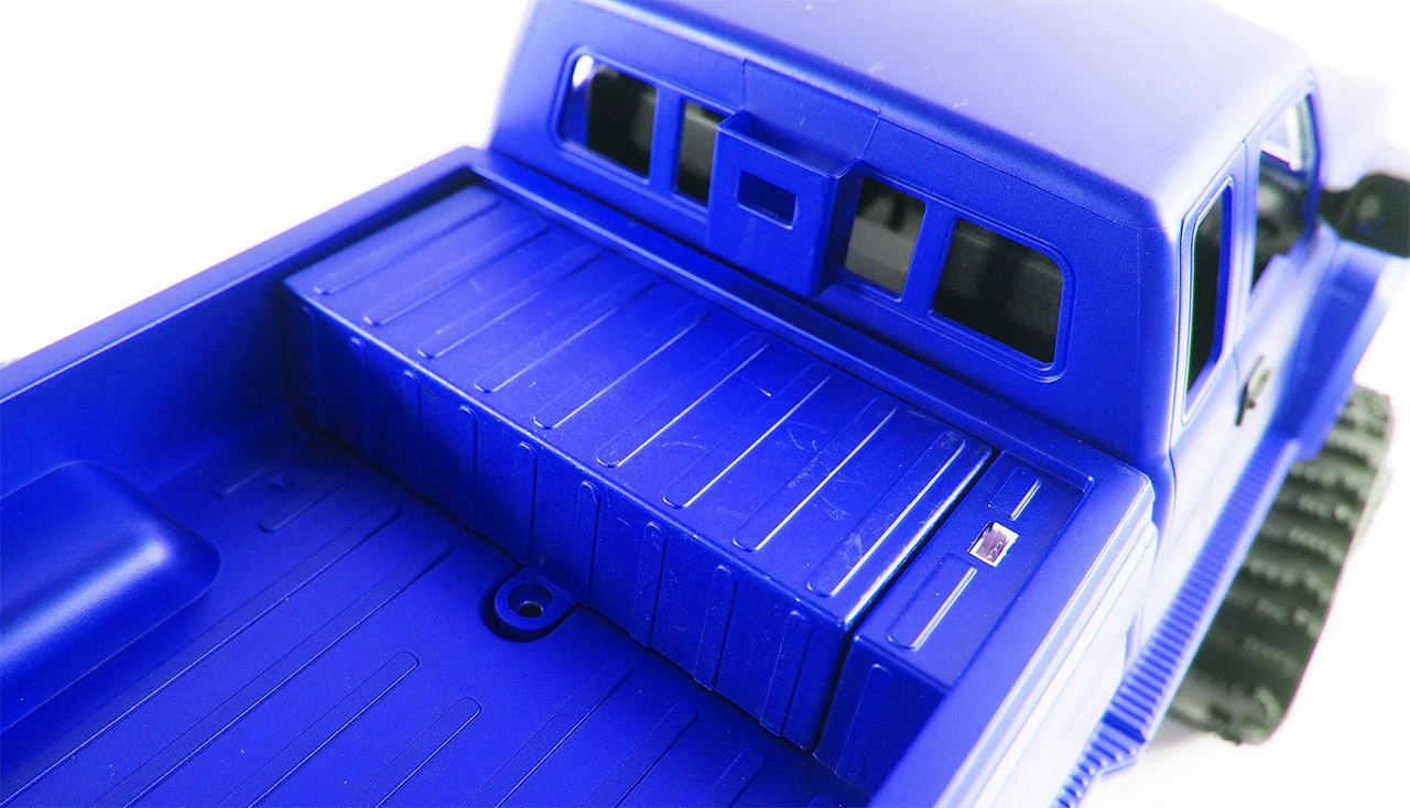 Pickup Truck FPV Mit Rädern & Ketten 4WD 1:16 Blau 4 Pickup Truck FPV Mit Rädern & Ketten 4WD 1:16 Blau – Bild 4