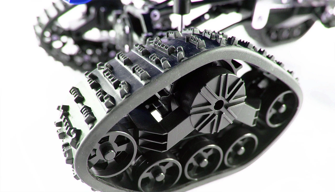 Pickup Truck FPV Mit Rädern & Ketten 4WD 1:16 Blau 6 Pickup Truck FPV Mit Rädern & Ketten 4WD 1:16 Blau – Bild 6