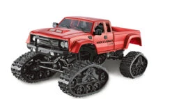 Pickup Truck Mit Rädern & Ketten 4WD 1:16 Rot