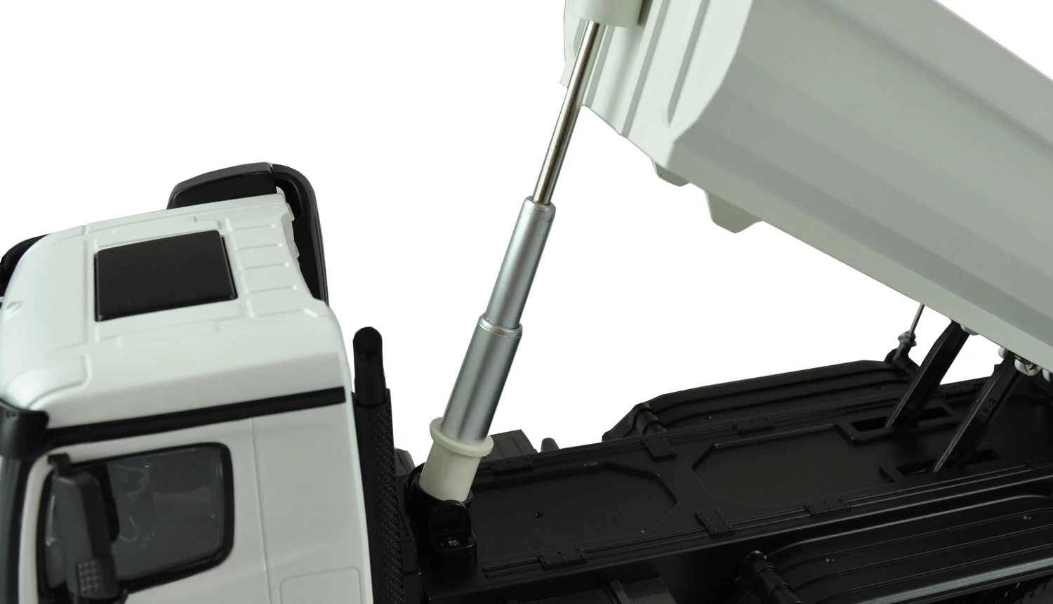 Mercedes LKW Kipper PRO Metall 2,4GHz RTR Weiß 2 Mercedes LKW Kipper PRO Metall 2,4GHz RTR Weiß – Bild 2