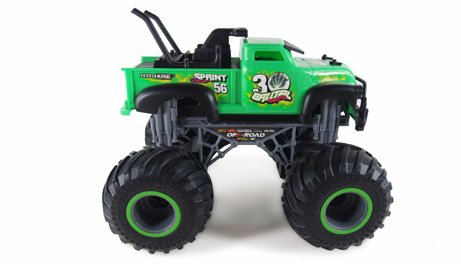 Crazy Monster Truck 1:16 RTR Grün 2 Crazy Monster Truck 1:16 RTR Grün – Bild 2