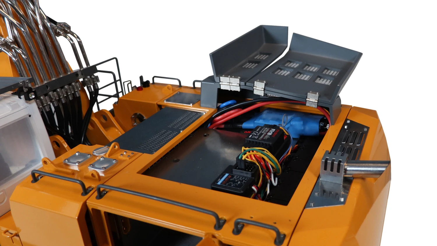 Hydraulik Vollmetall Bagger G308H 1:13,5 RTR 4 Hydraulik Vollmetall Bagger G308H 1:13,5 RTR – Bild 4