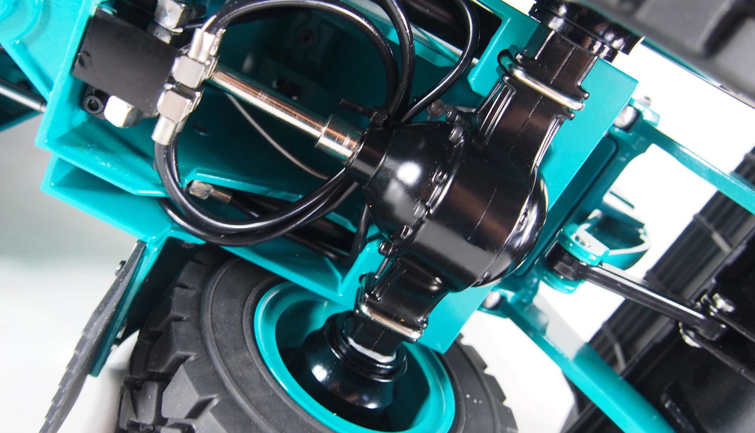 Hydraulik-Radlader G921H Vollmetall 1:16, RTR, Petrol 5 Hydraulik-Radlader G921H Vollmetall 1:16, RTR, Petrol – Bild 5