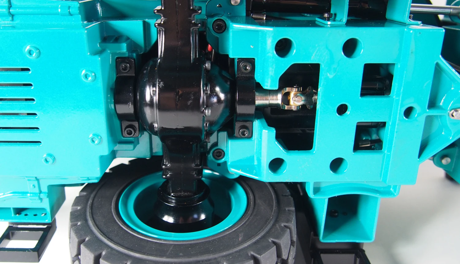 Hydraulik-Radlader G921H Vollmetall 1:16, RTR, Petrol 6 Hydraulik-Radlader G921H Vollmetall 1:16, RTR, Petrol – Bild 6