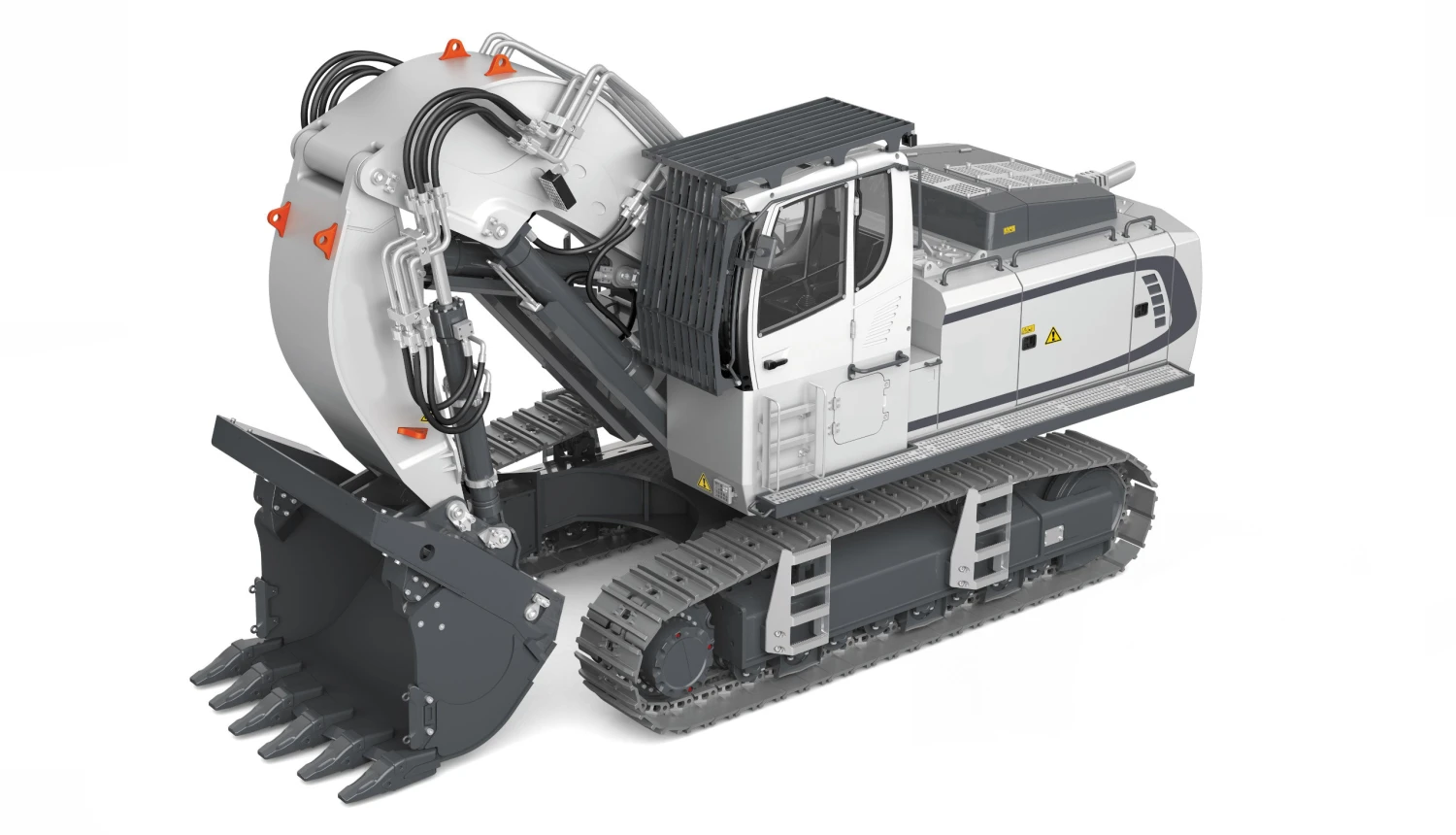 Hydraulik Steinbruchbagger 970-200 SME Weiß RTR 1 Hydraulik Steinbruchbagger 970-200 SME Weiß RTR