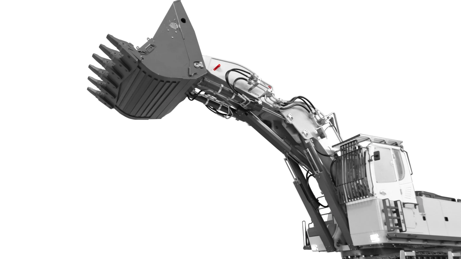 Hydraulik Steinbruchbagger 970-200 SME Weiß RTR 5 Hydraulik Steinbruchbagger 970-200 SME Weiß RTR – Bild 5