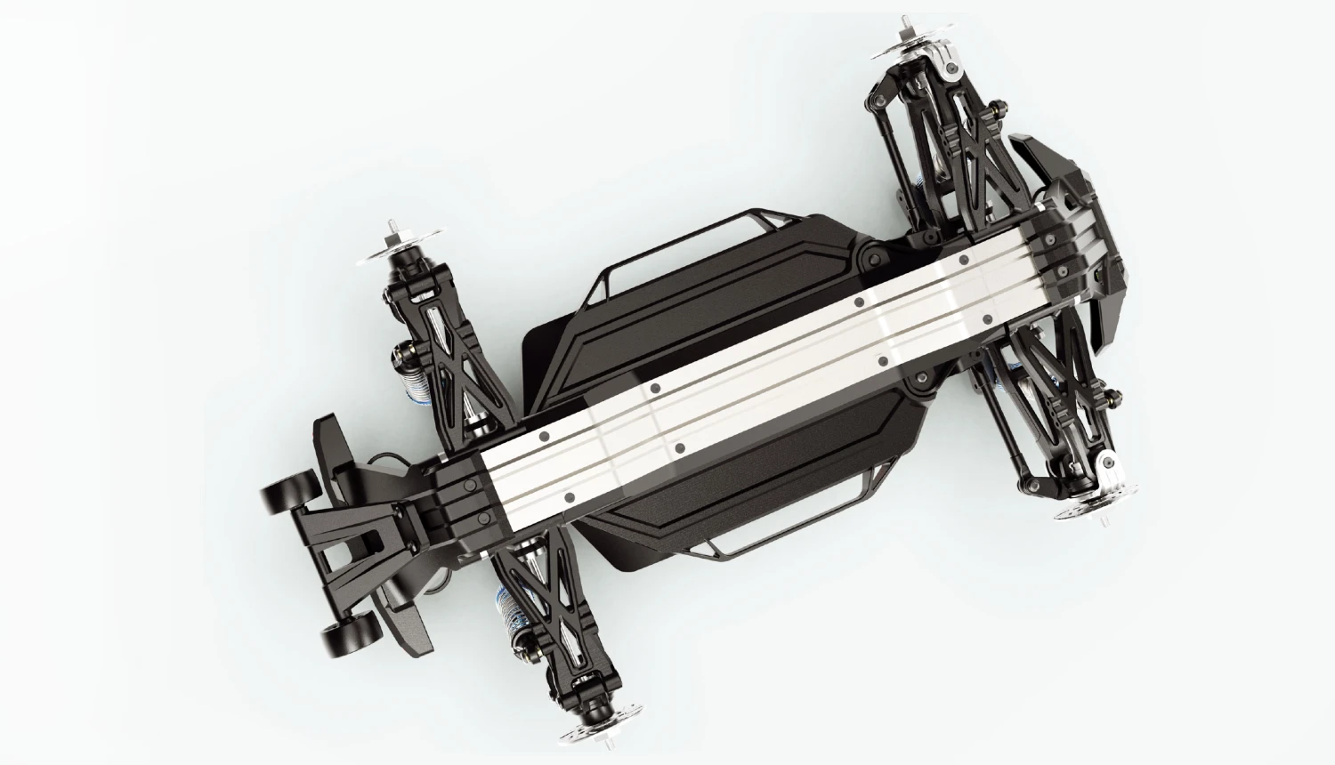 Daphoenodon Monstertruck 4WD 1:12 Mit Gyro RTR, Blau 5 Daphoenodon Monstertruck 4WD 1:12 Mit Gyro RTR, Blau – Bild 5