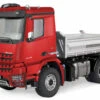 Mercedes-Benz Arocs Hydraulik Muldenkipper Pro 4x4 1:14 RTR Rot