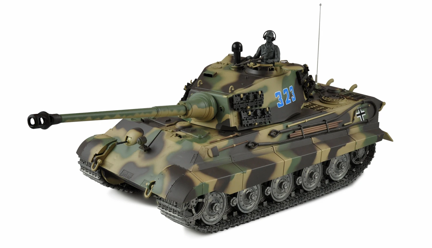 Königstiger Henschel-Turm 1:16 Professional Line IR/BB 1 Königstiger Henschel-Turm 1:16 Professional Line IR/BB
