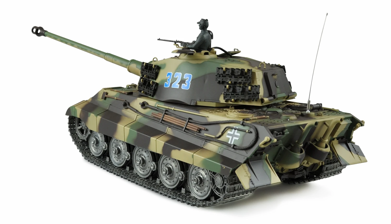 Königstiger Henschel-Turm 1:16 Professional Line IR/BB 2 Königstiger Henschel-Turm 1:16 Professional Line IR/BB – Bild 2