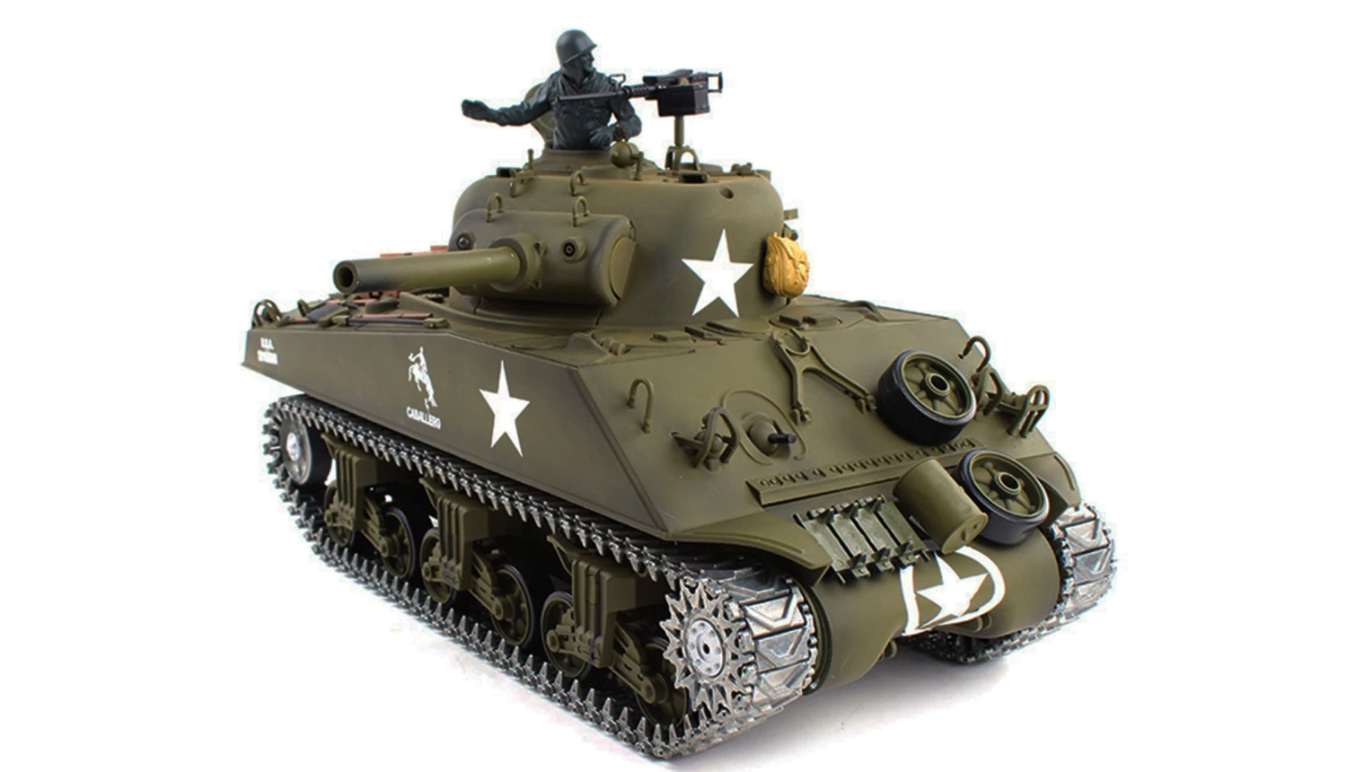 U.S. M4A3 Sherman 1:16 Professional Line IR/BB 2 U.S. M4A3 Sherman 1:16 Professional Line IR/BB – Bild 2