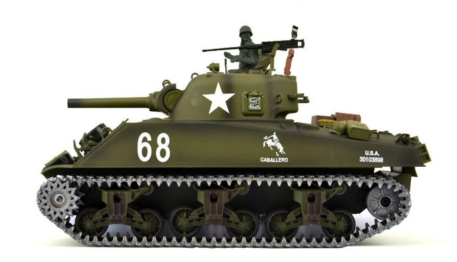 U.S. M4A3 Sherman 1:16 Professional Line IR/BB 4 U.S. M4A3 Sherman 1:16 Professional Line IR/BB – Bild 4