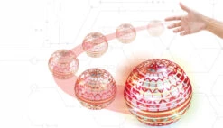 Magischer Hover Fly Ball 96mm Mit Gyro, Rot -Modellauto Deutschland Verkaufs-Shop 25321 03